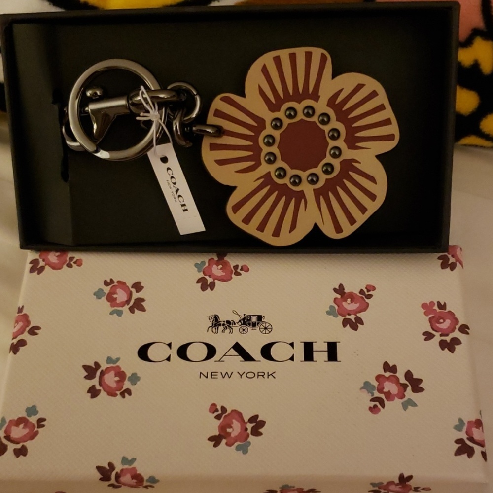 Coach large Keychain